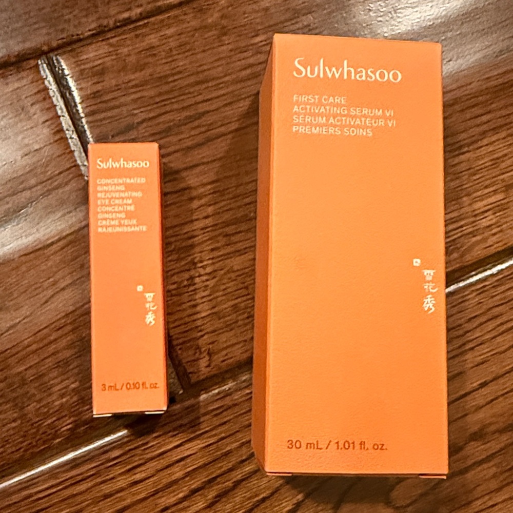 Sulwhasoo First Care Activating Serum VI & Eye cream